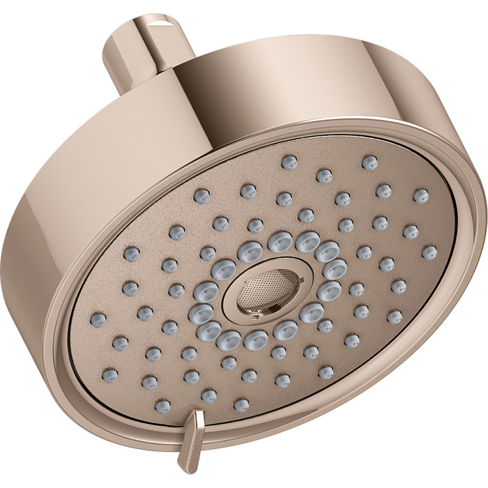 Kohler Purist 2.5 Gpm Multifunction Wall Mount Showerhead, Three Spray